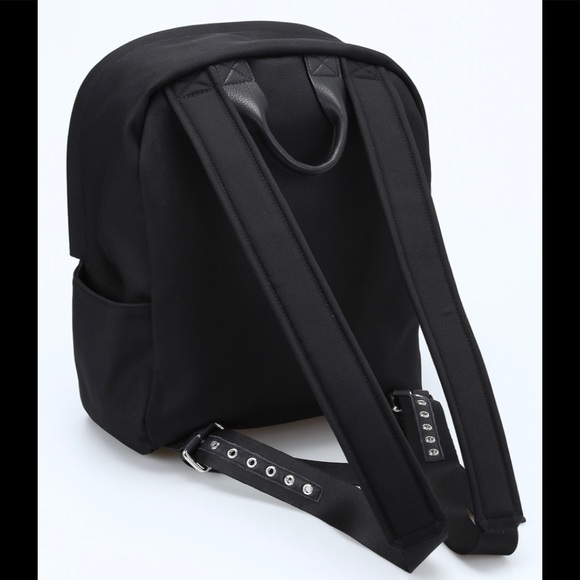 giuseppe zanotti BNIB black logo tech backpack - Picture 6 of 10